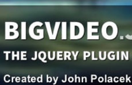 BigVideo.js – מאפשר להריץ סרטון ברקע של האתר